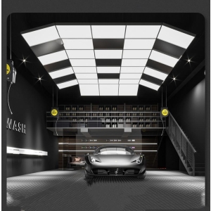 Nine Palace Lamp Board Garage Replaceable Car Film Workshop Garage Light Roof Space Capsule LED Light Board
