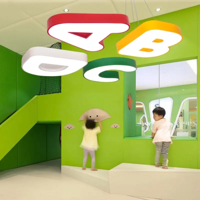 LED Creative Lights Large Macaron LED Ceiling Lamp for Kindergarten Music Classroom Dance Room Note and Children's Creative Design Modern Gear Ceiling Lamp Decor Colorful Ceiling Lighting for Classroom