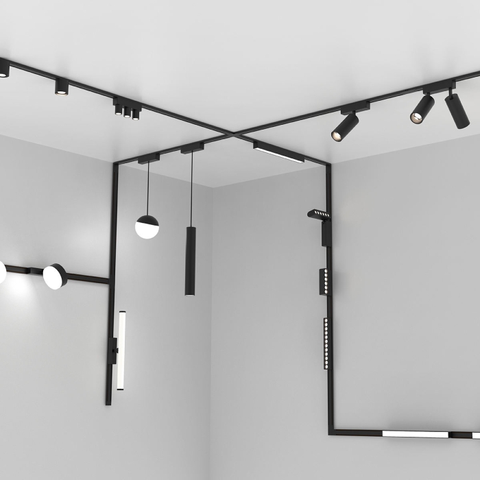 6mm Ultra-thin Led Cob Magnetic Track Rail Lighting System DC48V Linear  Magnet System