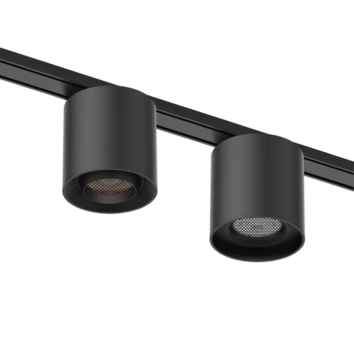 Magnetic Track Light Aluminum LED Magnetic Track Light Indoor Hanging Pendant Restaurant Decoration Ceiling Suspended Light DC 48v Input Voltage