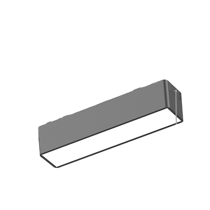 Magnetic Track Light Aluminum LED Magnetic Track Light Indoor Hanging Pendant Restaurant Decoration Ceiling Suspended Light DC 48v Input Voltage