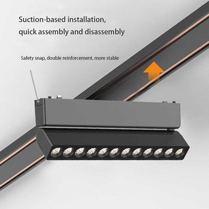 Grille lights for LED magnetic lighting system modern LED linear