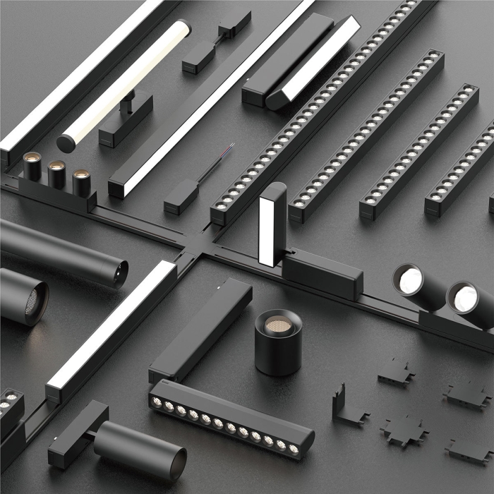 Grille lights for LED magnetic lighting system modern LED linear