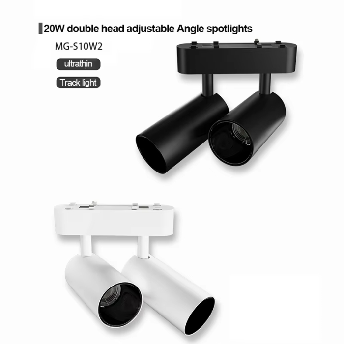 LED Magnetic Lamp for 6mm Ultra-thin Magnetic Lighting System DC 48V  Aluminum Led Magnetic Tracks Lights Spotlight Grille Lamp