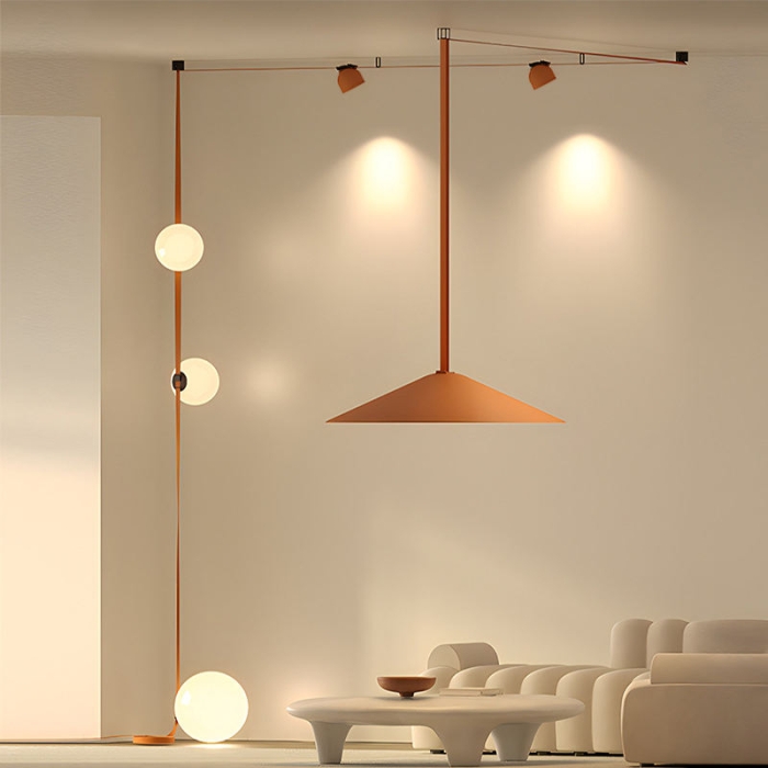Belt Linear Track Light Modern Minimalist DC24V Dimmable Linear Track Light High CRI 90 Surface Mounted Belt Rail Design Track Light