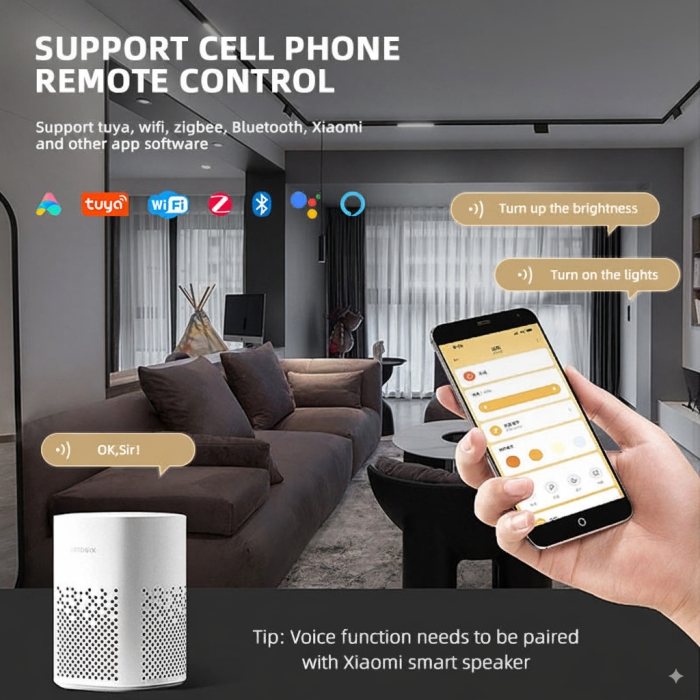 Dimming Color Adjustment Thin Magnetic Track System  Free Movement Flexible Belt Lamp with Floodlight Louver Long Shape Strip Light Magnetic Track Light